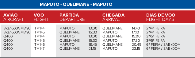 maputo - Quelimane -Maputo